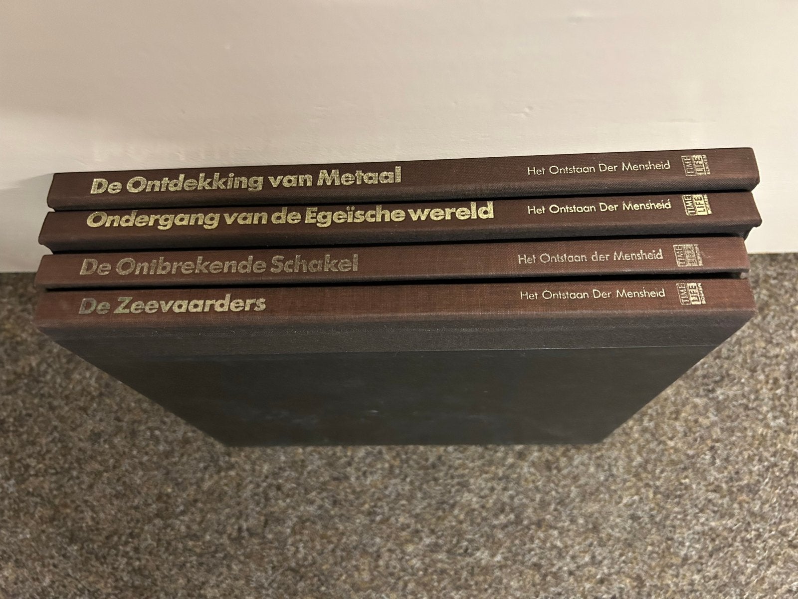 Het Ontstaan Der Mensheid - 4 delen Time Life Boeken, Ophalen of Verzenden, Gelezen, Europa overig