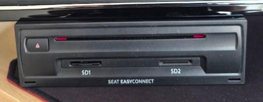 Seat MIB2 regelunit 5F0035877 / 5F0035874, Ophalen, Gebruikt