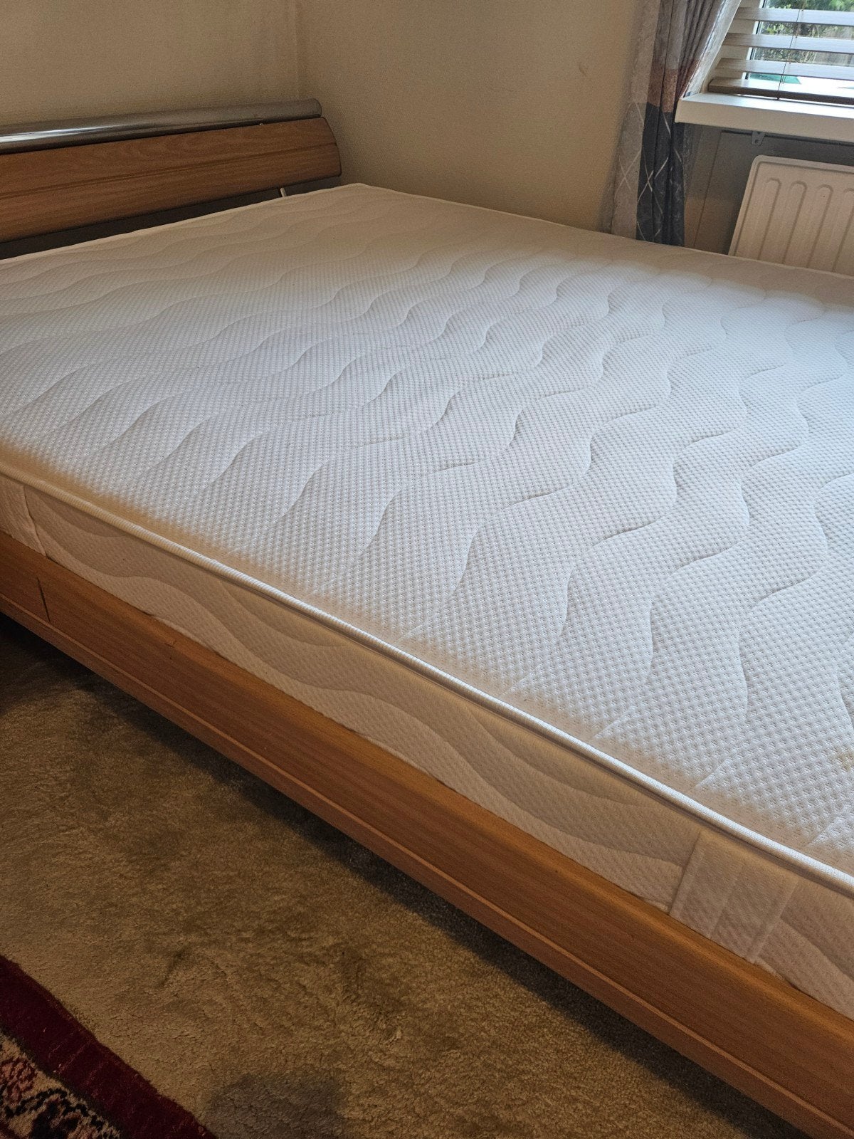 pocketveringmatras 140x200 cm (H3), Ophalen, Tweepersoons, 140 cm, Zo goed als nieuw