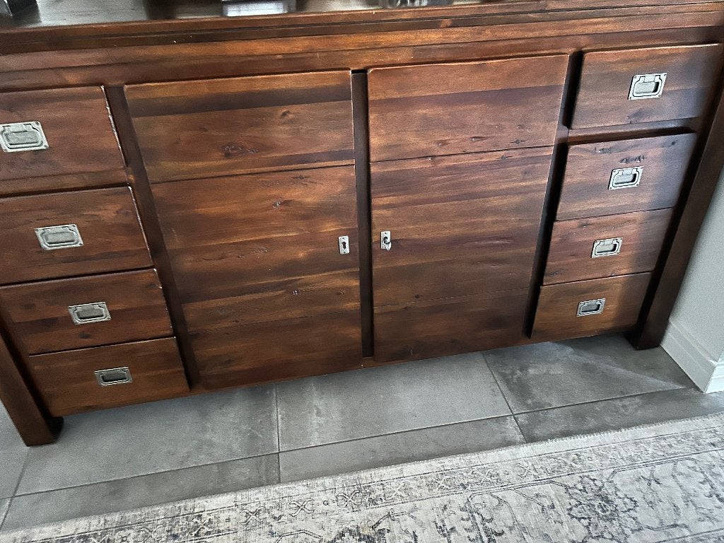 Dressoir, Ophalen, 150 tot 200 cm, Met lade(s), Zo goed als nieuw