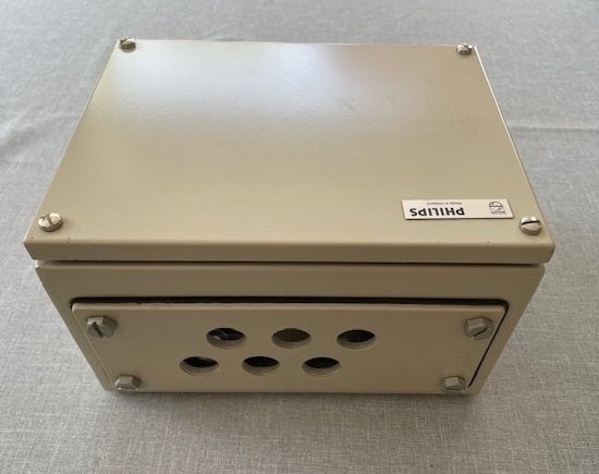 Philips Industriële Metalen Besturingskast of Klemmenkast, Hobby en Vrije tijd, Elektronica-componenten, Ophalen of Verzenden
