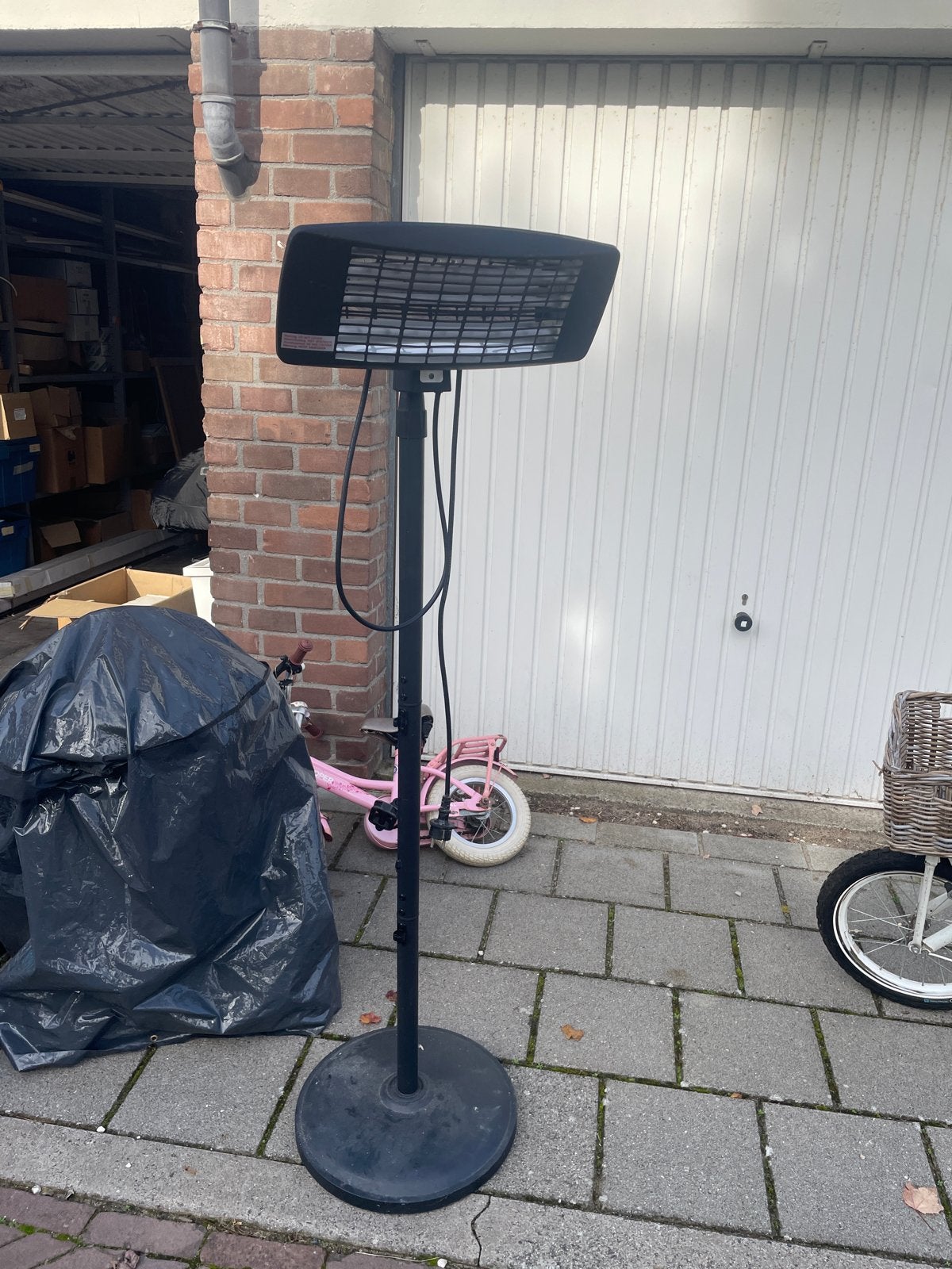 Konig Warmtelamp / Terrasverwarmer - Elektrisch, Ophalen, Gebruikt, Elektrisch, Vloer
