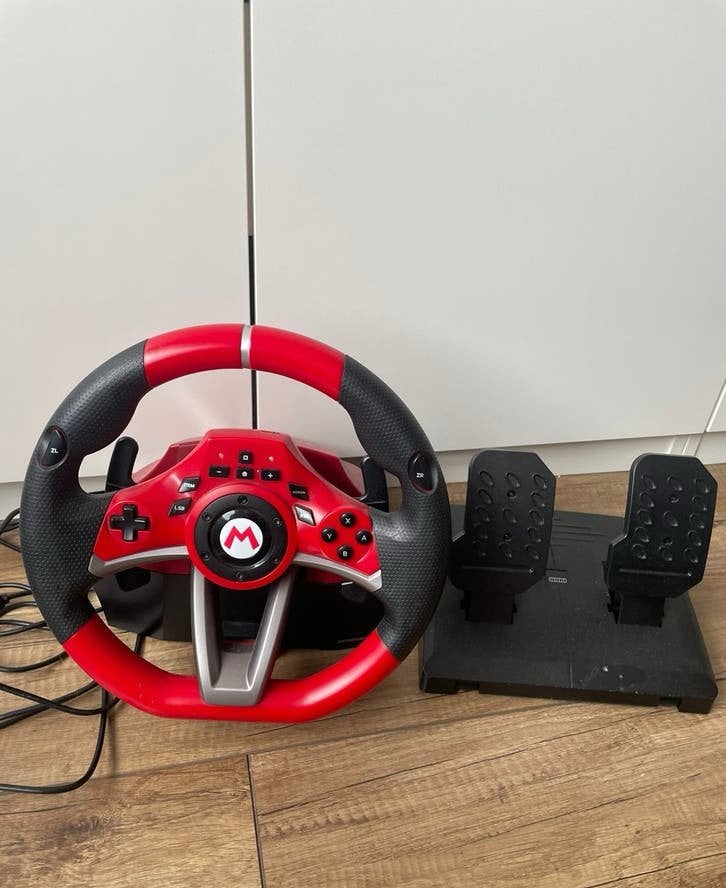 HORI Mario Kart race stuur, Spelcomputers en Games, Ophalen of Verzenden, Gebruikt, Switch, Stuurtje of Sportattribuut