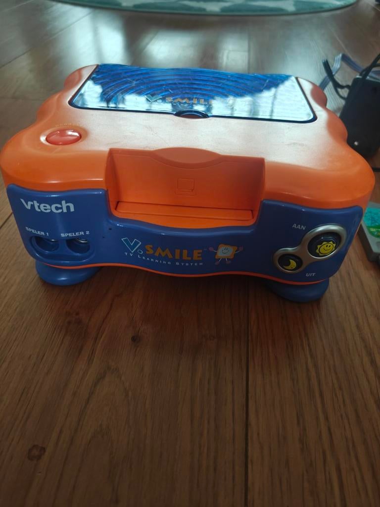 VTech Vsmile Met 7 Spellen En Controller, Kinderen en Baby's, Speelgoed | Vtech, Ophalen of Verzenden
