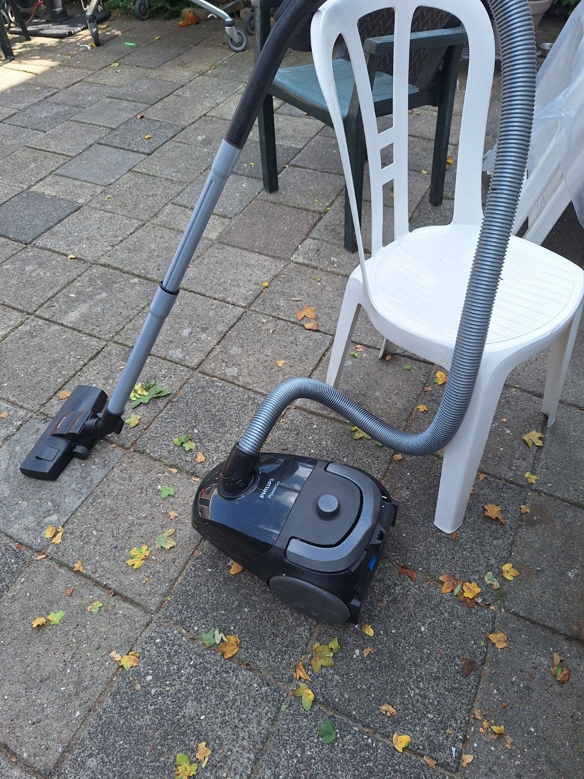 Philips PowerGo Sledestofzuiger - Gebruikt, Gebruikt, Philips, Geschikt voor harde vloeren, Sledestofzuiger