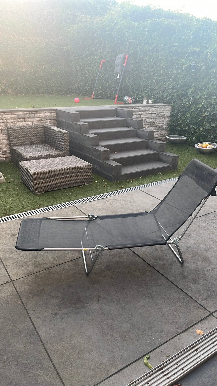 Stretcher, Tuin en Terras, Ophalen, Zo goed als nieuw, Aluminium