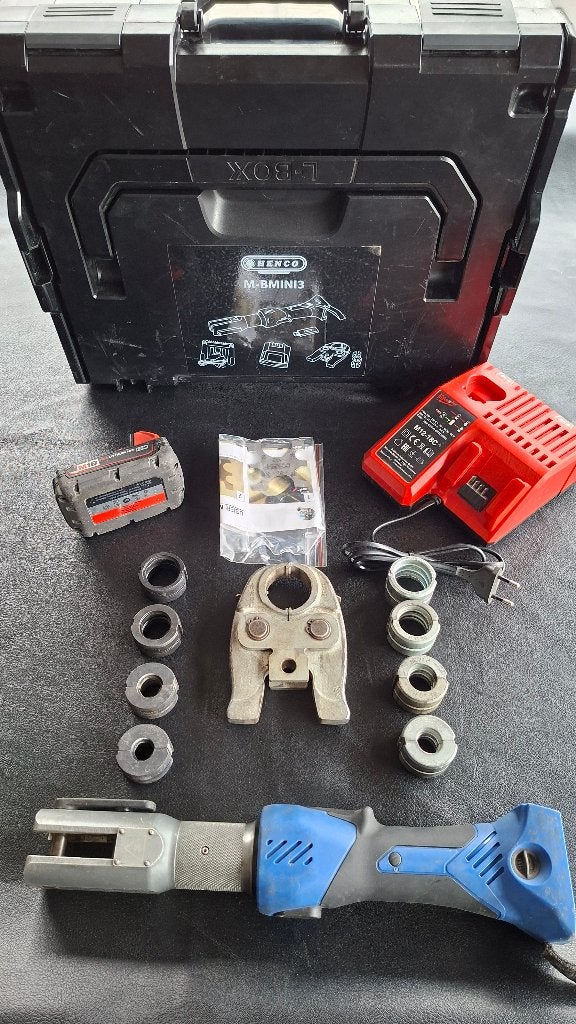 Henco B-mini3 accu perstang persmachine mini 3 pers tang., ., Ophalen of Verzenden, Zo goed als nieuw, .
