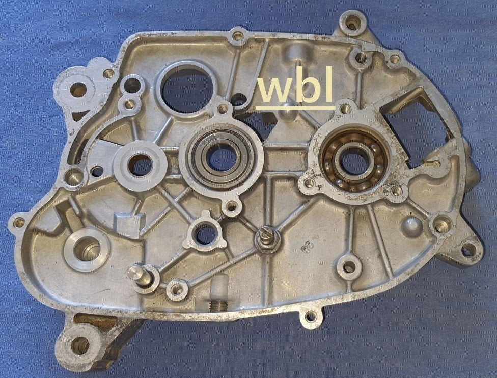 Yamaha FS1 motorblokhelft R., Fietsen en Brommers, Brommeronderdelen | Oldtimers, Verzenden, Gebruikt, Blok, Yamaha