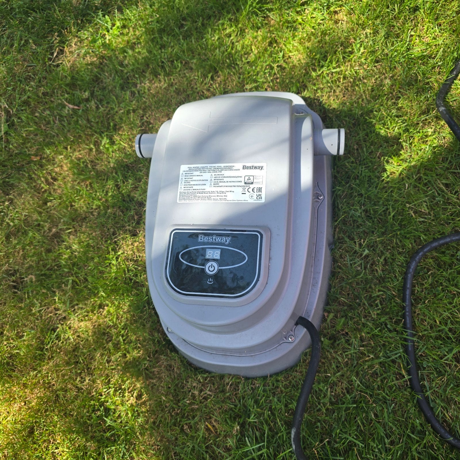 warmtepomp bestway zwembad, Minder dan 80 cm, Ophalen of Verzenden, Minder dan 200 cm, Opzetzwembad