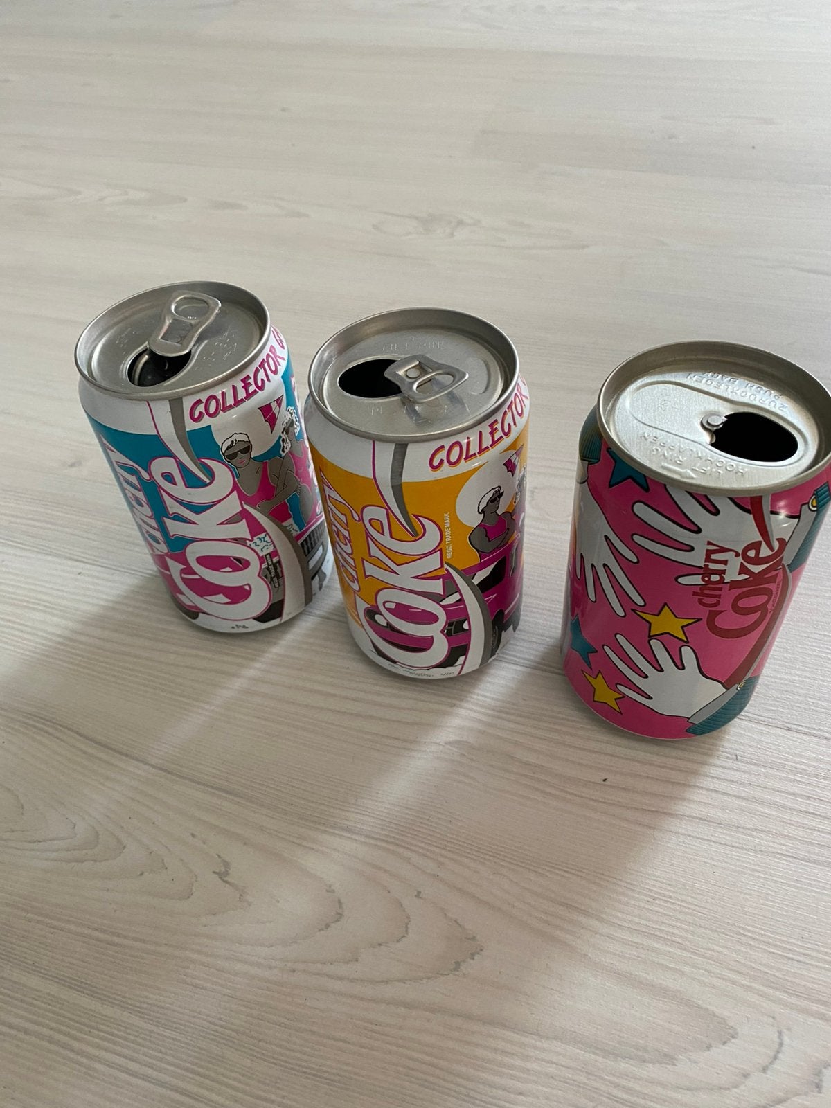 Coca cola blikjes, Ophalen of Verzenden, Gebruikt, Verpakking
