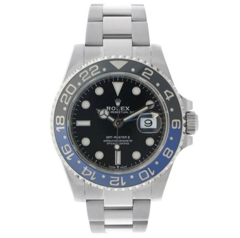 Rolex GMT-Master II 'Batman' 126710BLNR, Sieraden, Tassen en Uiterlijk, Horloges | Heren, Staal, Polshorloge, Ophalen of Verzenden
