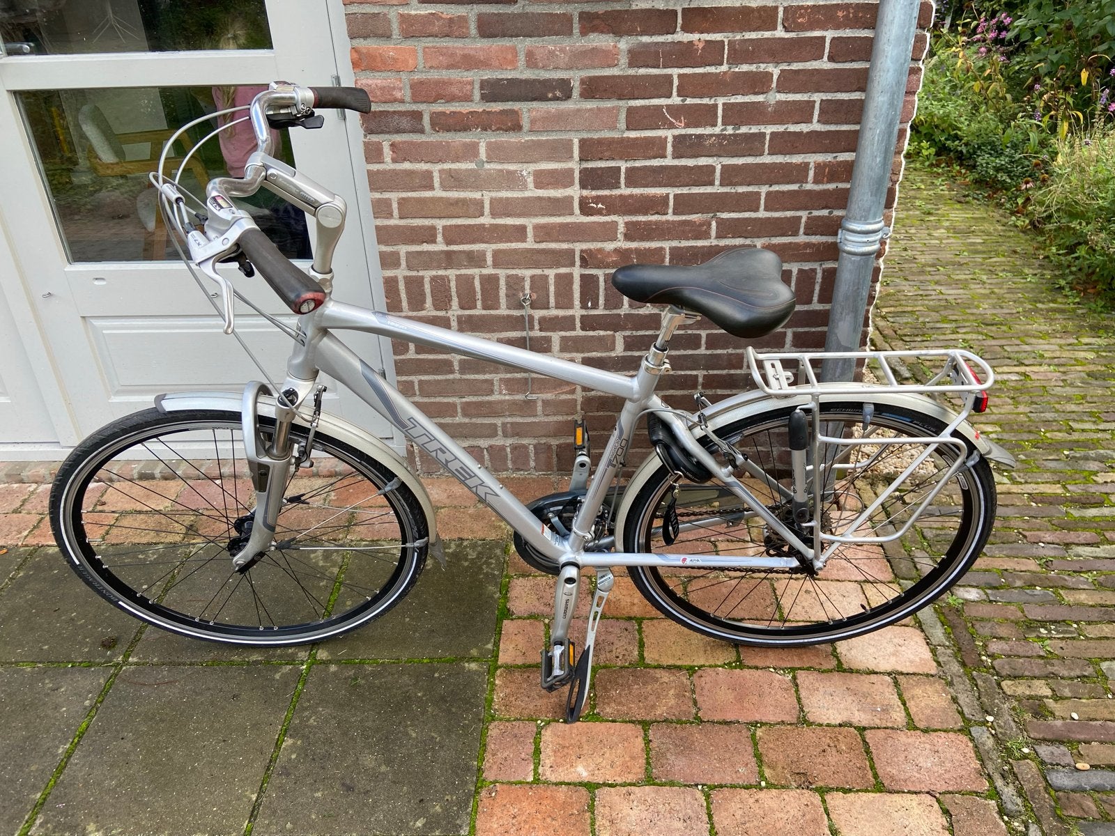 Trek Herenfiets T700 Navigator EN14764 - Comfortabel & Robuu, Gebruikt, Velgrem, Versnellingen, 49 tot 53 cm