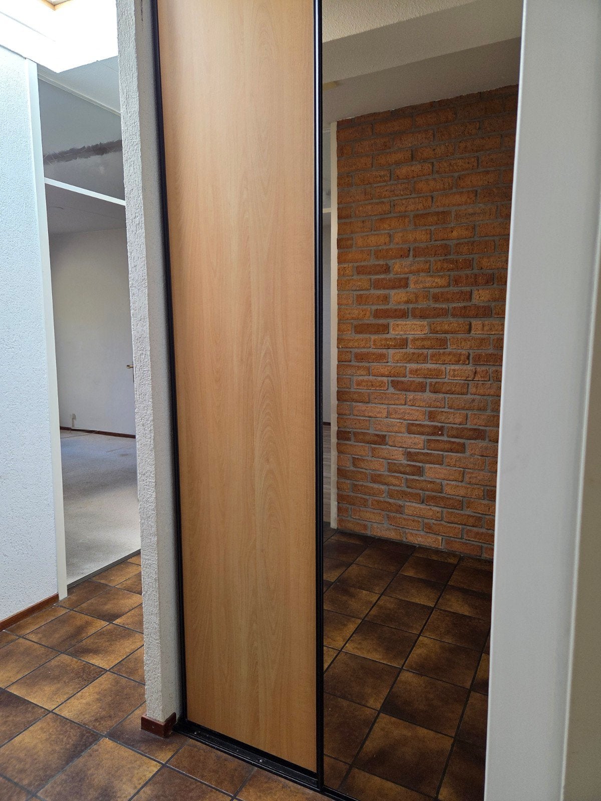 Schuifdeuren inbouwkast met spiegel – 117 x 250 cm, Ophalen, Minder dan 25 cm, 200 cm of meer