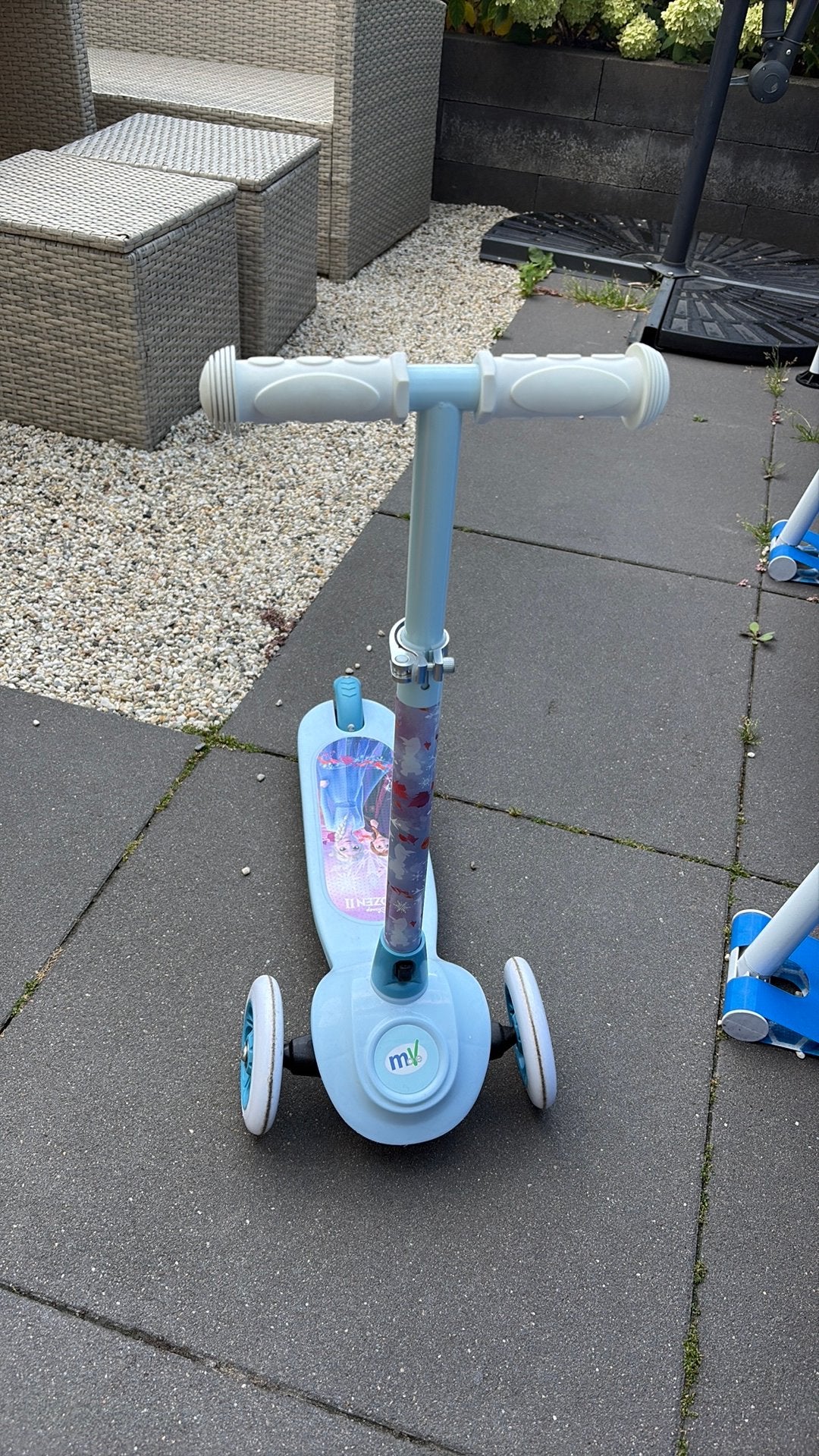 Frozen step, Ophalen, Zo goed als nieuw, Gewone step