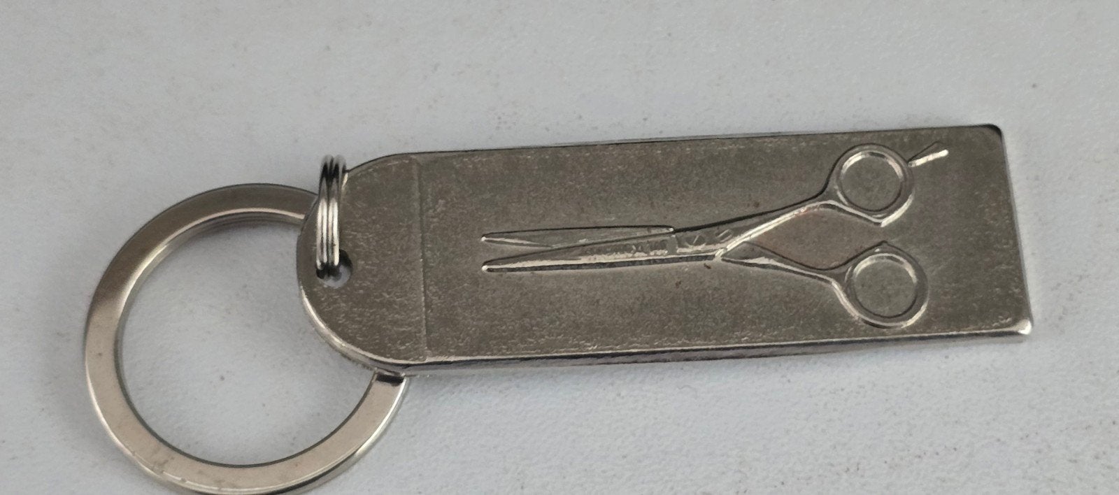Sleutelhanger Schaar Kapper Friseur Cadeau, Ophalen of Verzenden, Gebruikt, Overige typen