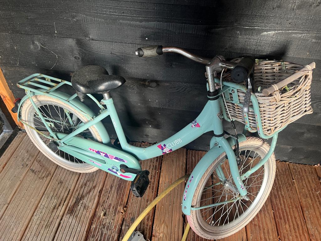 Kinder fiets, Fietsen en Brommers, Fietsen | Meisjes, Ophalen, Gebruikt, 14 inch of minder, Handrem