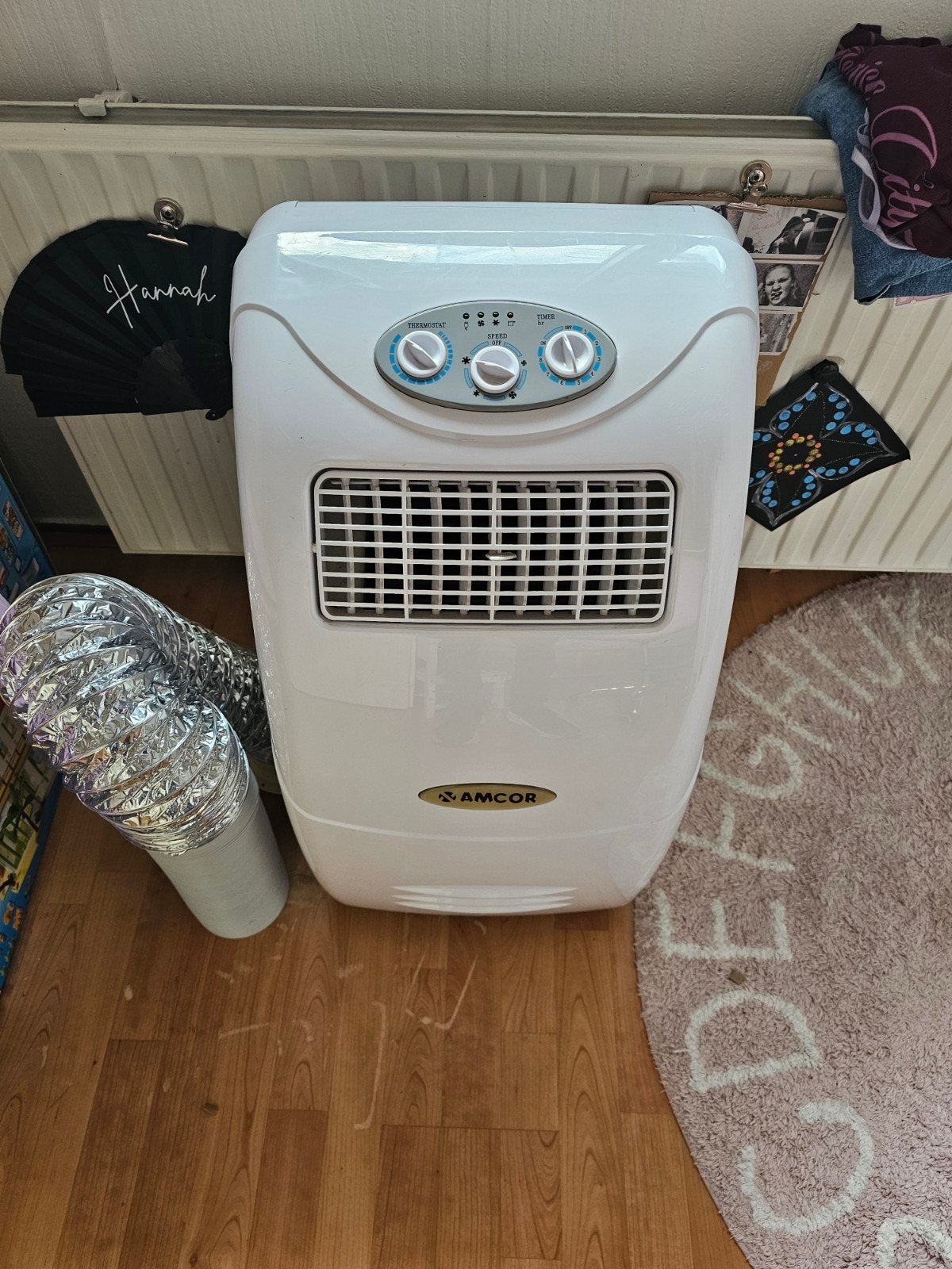 Mobiele Airco Amcor AMC-10000, Ophalen, Minder dan 60 m³, Timer, 3 snelheden of meer