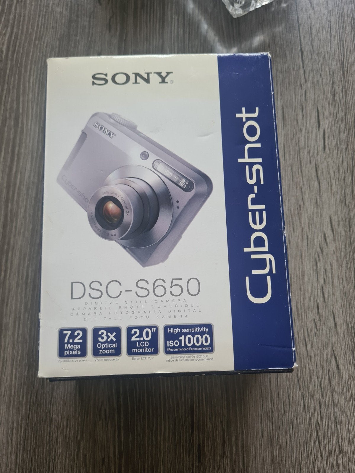 sony DCS -S650 cyber shot, Ophalen of Verzenden, Zo goed als nieuw, Sony