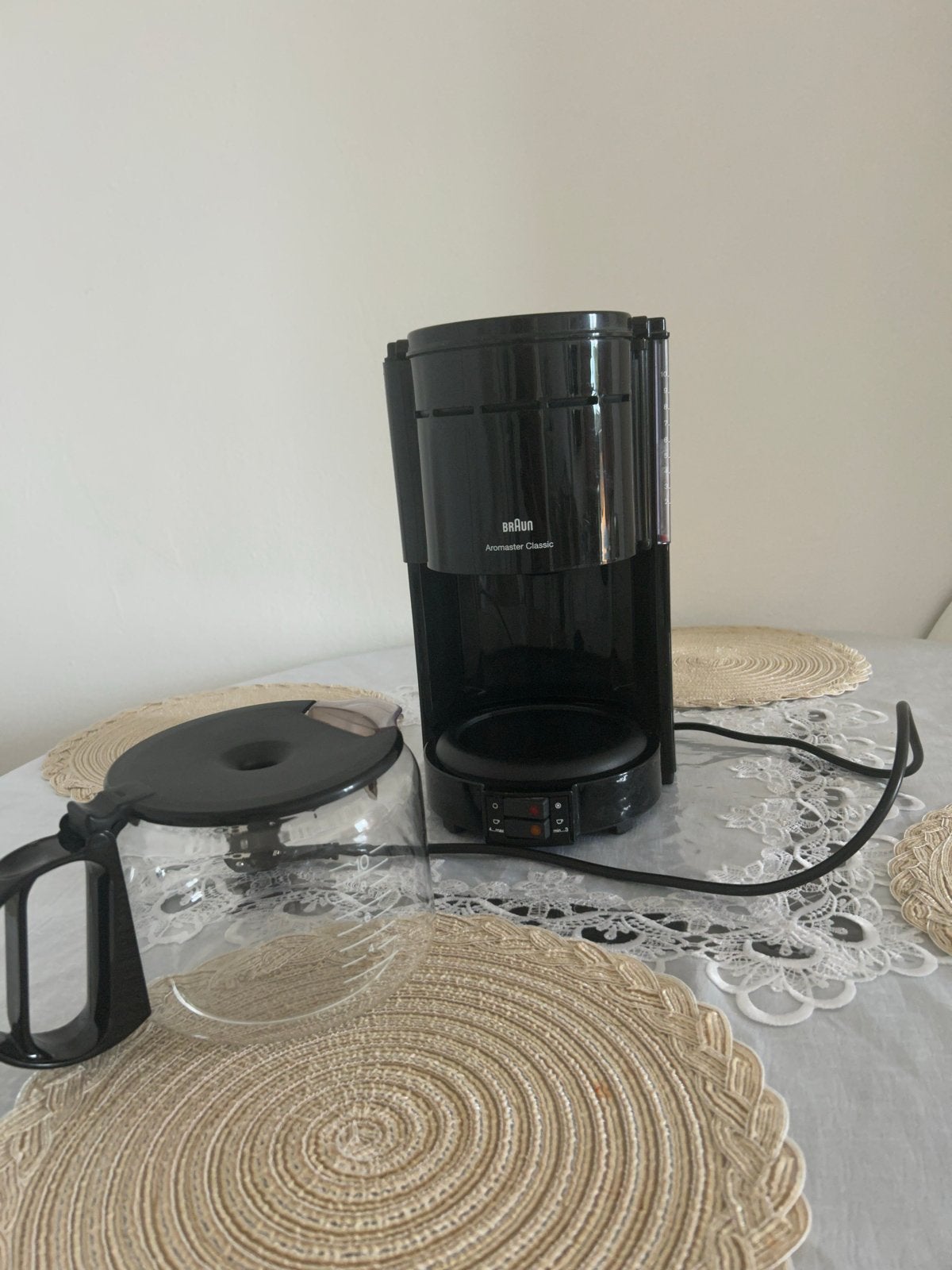 Braun Aromaster Classic Koffiezetapparaat - Zwart, Ophalen, Gebruikt, 10 kopjes of meer, Koffiemachine