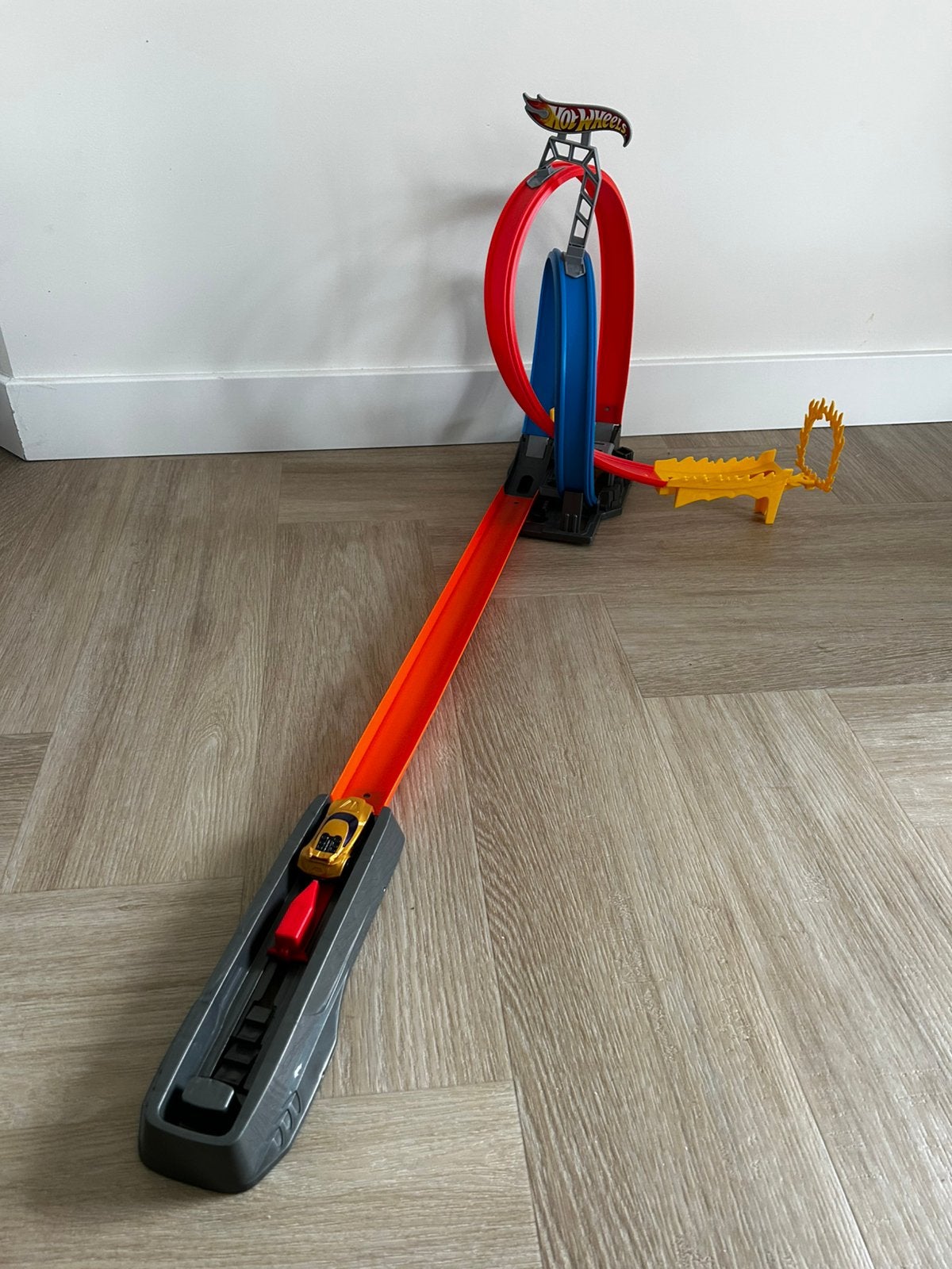 Hot Wheels Action Energy Track Baanset, Ophalen, Gebruikt, Hot Wheels, Met looping
