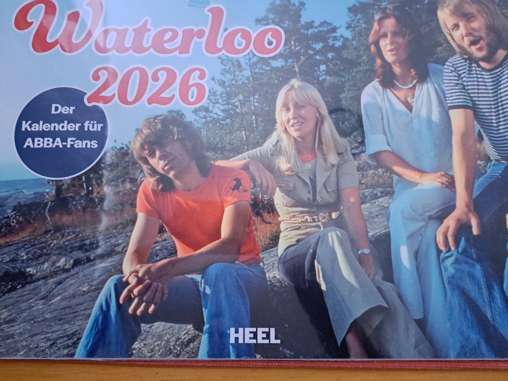 ABBA Waterloo kalender 2026 nieuw in verpakking, Cd's en Dvd's, Ophalen, Overige formaten, Pop, Nieuw in verpakking