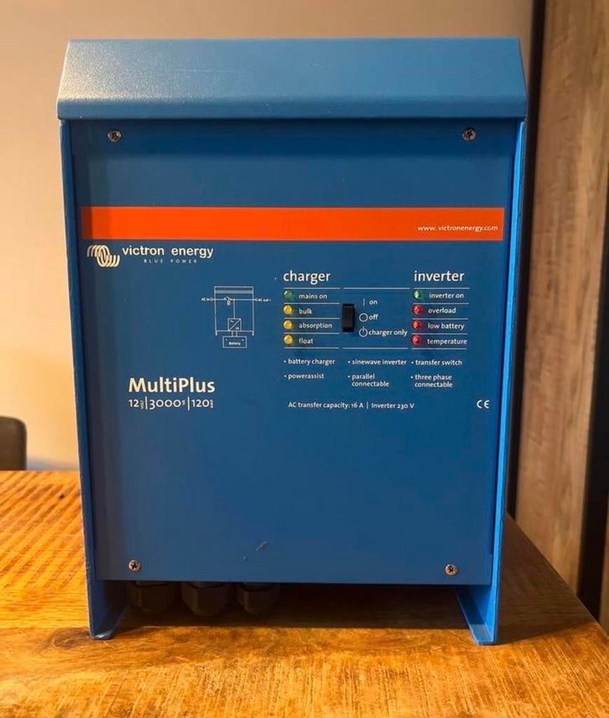 Victron MultiPlus 12V 3000VA 120A, Watersport en Boten, Navigatiemiddelen en Scheepselektronica, Ophalen of Verzenden, Gebruikt
