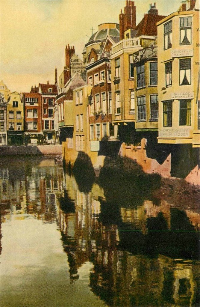 388-264-017 Rotterdam Steiger met achterzijde Hang, Verzenden, Voor 1920, Zuid-Holland