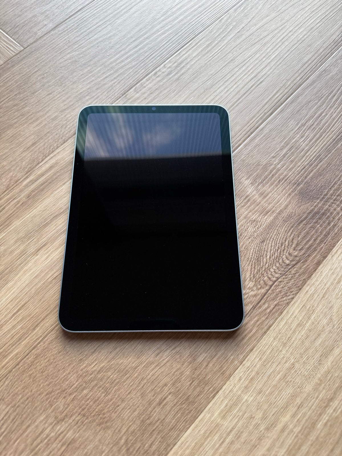Foto 4 van Apple iPad Mini 7 128GB Blauw incl hoes 03-2025 99% batterij