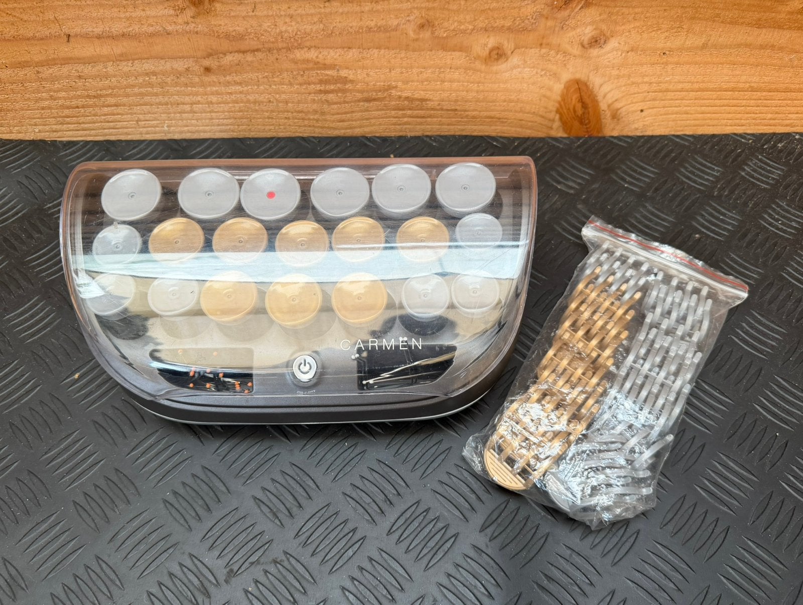 Carmen set Krulset Fluwelen Rollers, Sieraden, Tassen en Uiterlijk, Uiterlijk | Haarverzorging, Ophalen of Verzenden, Zo goed als nieuw