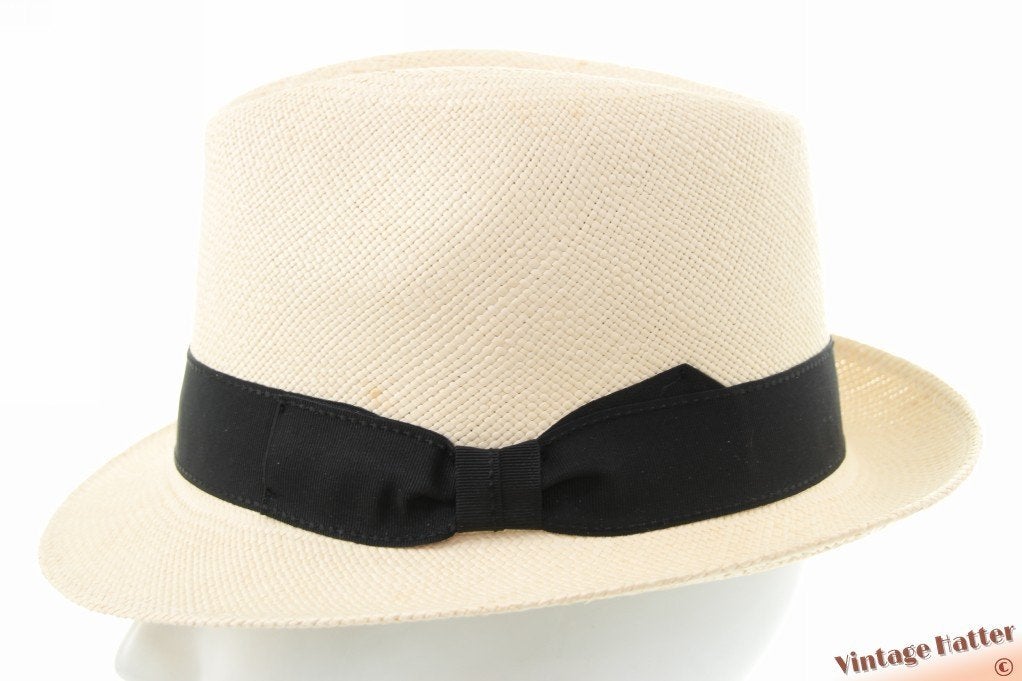 Authentieke Panama hoed Seeberger natural wit stro 58-59 new, Hoed, Nieuw, Ophalen of Verzenden, 58 of 59 cm (L, 7¼ of ⅜ inch)