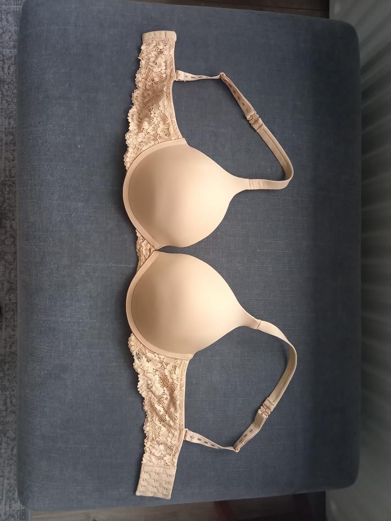 Mooie After Eden beugel BH met push-up, maat 85D, After Eden, Ophalen of Verzenden, Beige, BH