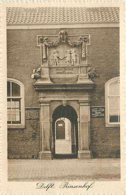 301-361-035 Delft Prinsenhof, Verzenden, Voor 1920, Zuid-Holland