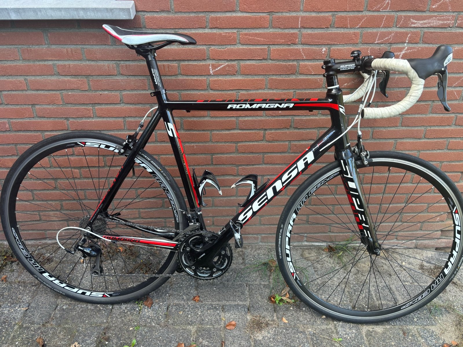 Sensa Romagna racefiets 58 cm Shimano 105, Gebruikt, Aluminium, 57 tot 61 cm, Meer dan 20 versnellingen