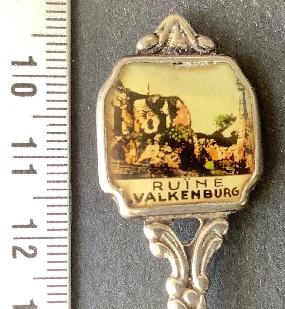 lepel, Valkenburg, ruïne, fotoplaatje (L28, Ophalen of Verzenden, Gebruikt