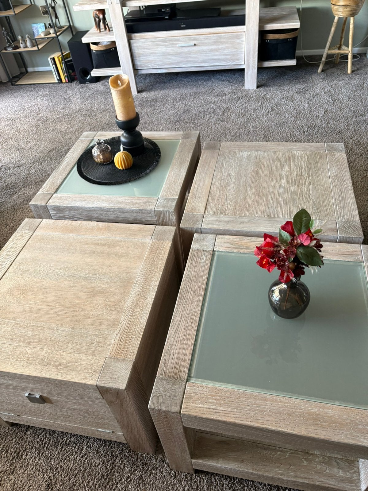 Salontafeltjes, Ophalen, 50 tot 100 cm, Zo goed als nieuw, Tijdloos
