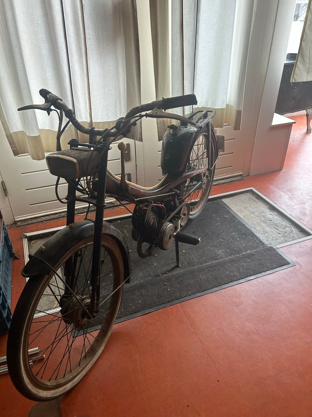 Kaptein Mobylette bromfiets - Klassieke Nederlandse brommer, Fietsen en Brommers, Ophalen, Maximaal 45 km/u, Overige merken
