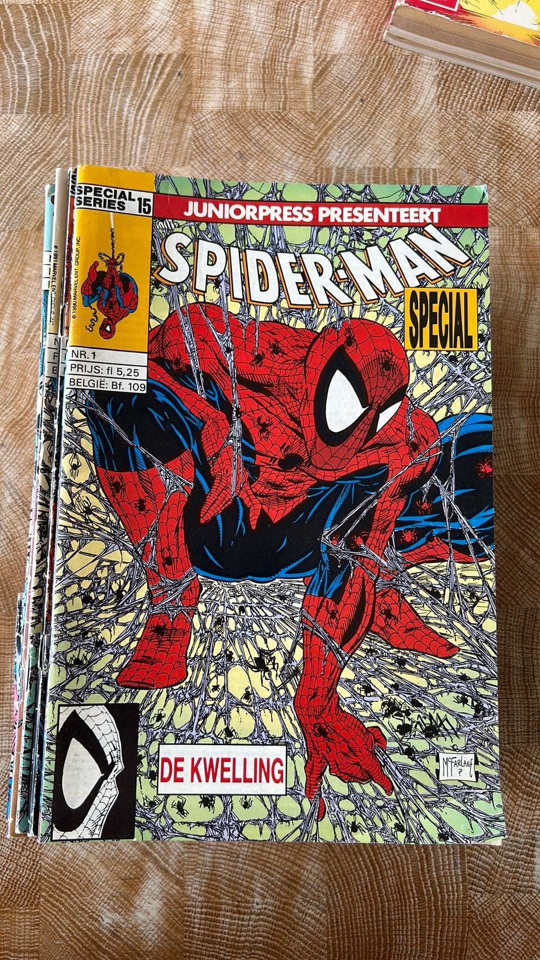 Spider-Man Specials (Junior Press) - Grote Stapel 21 Delen, Boeken, Strips | Comics, Meerdere comics, Ophalen of Verzenden, Gelezen