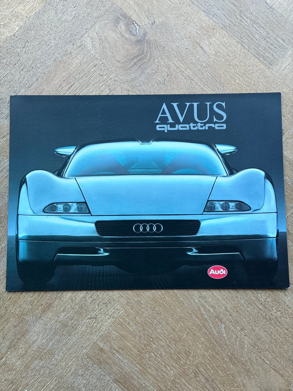 Audi Avus Quattro brochure, Verzenden, Zo goed als nieuw, Audi