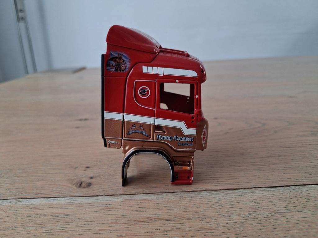 Tekno Scania cabine parts Ronny Ceusters Laakdal Belgium, Hobby en Vrije tijd, Ophalen of Verzenden, Zo goed als nieuw, Bus of Vrachtwagen