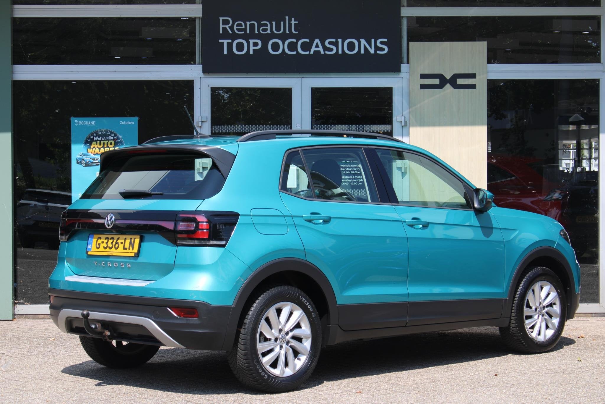 Volkswagen T-Cross 1.0 TSI Life Automaat 116PK | Achteruitri, Auto's, Gebruikt, 116 pk, Origineel Nederlands, 630 kg