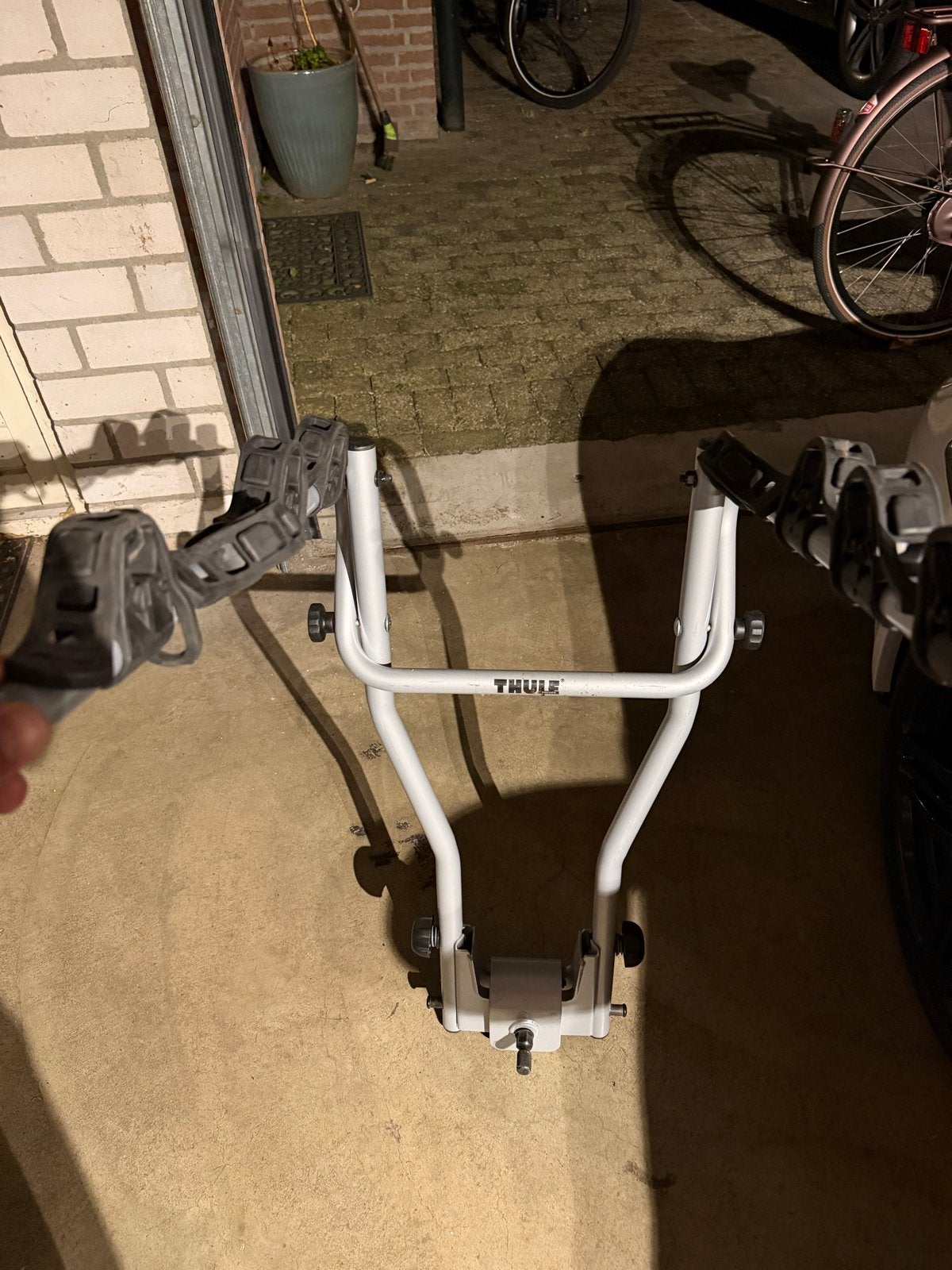 Thule fietsendrager voor 4 fietsen - Eenvoudige installatie, Ophalen, 3 fietsen of meer, Gebruikt, Trekhaakdrager