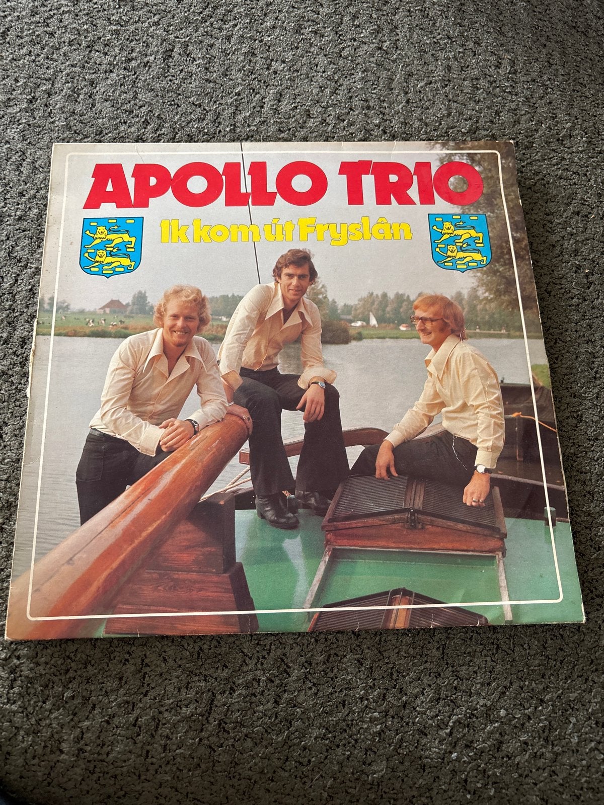 Apollo Trio - Ik kom út Fryslân LP (1976), LP, Gebruikt, Ophalen of Verzenden, 12 inch