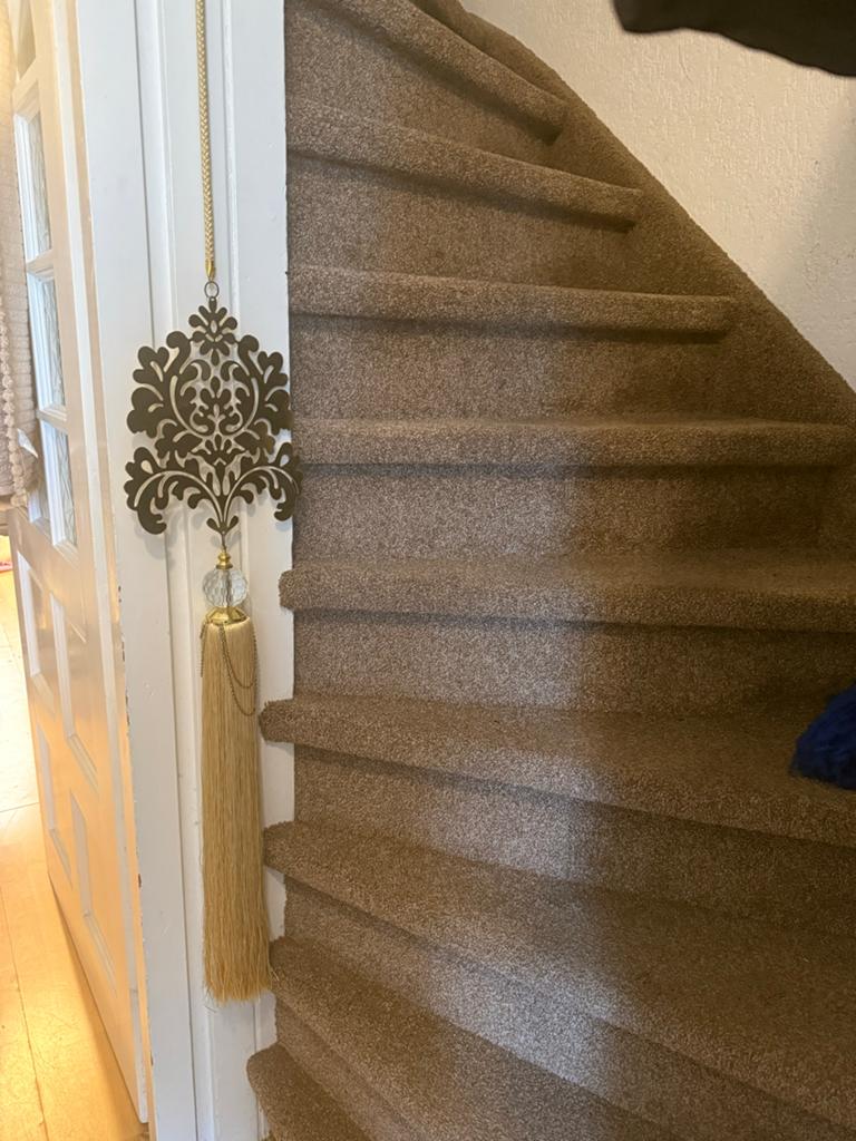 Decoratieve Kwast met Kristal en Gouden Ornament, Huis en Inrichting, Ophalen, Klassiek, Zo goed als nieuw, Goud