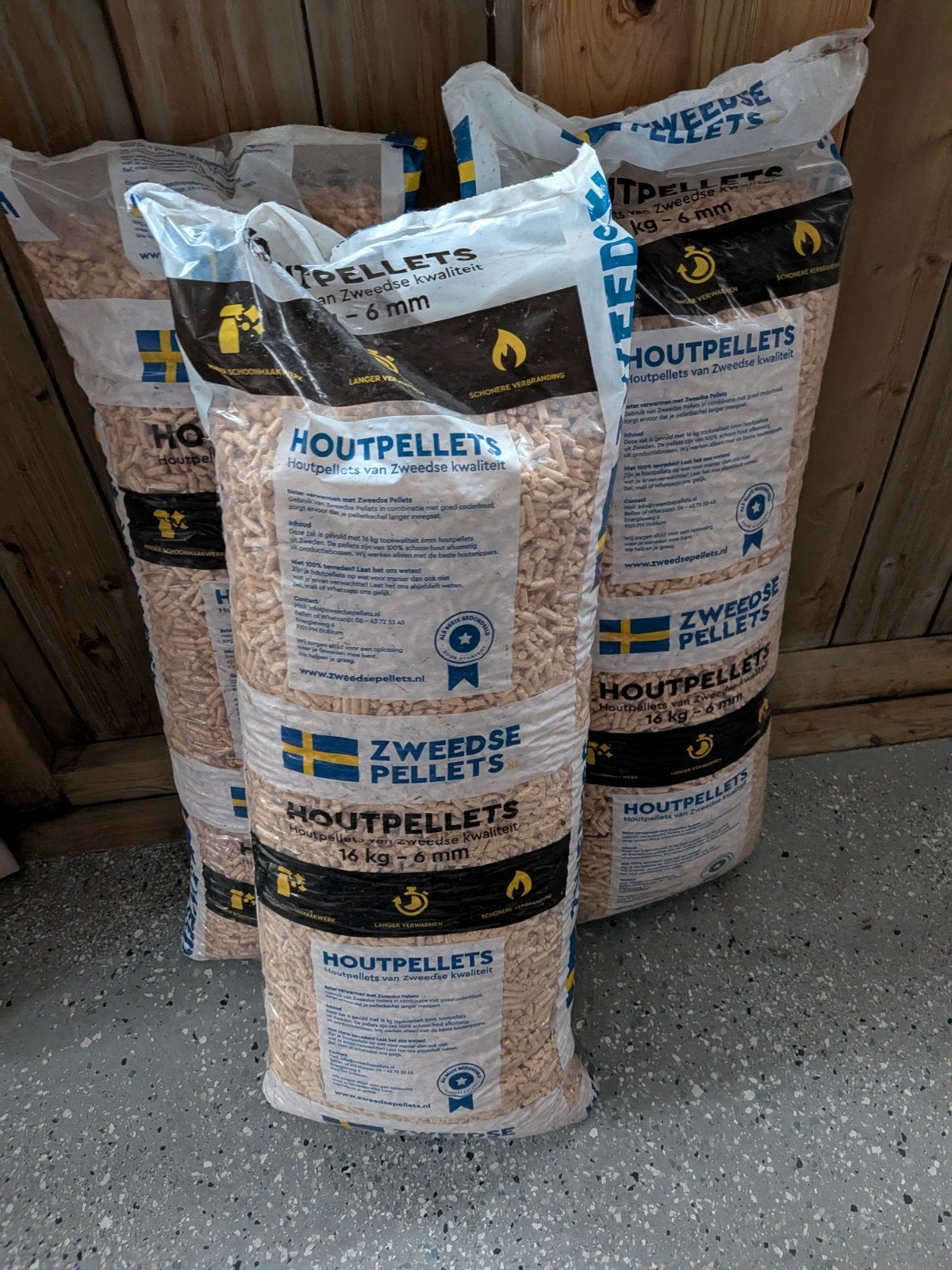 Zweedse pellet korrels., Minder dan 3 m³, Ophalen, Overige houtsoorten