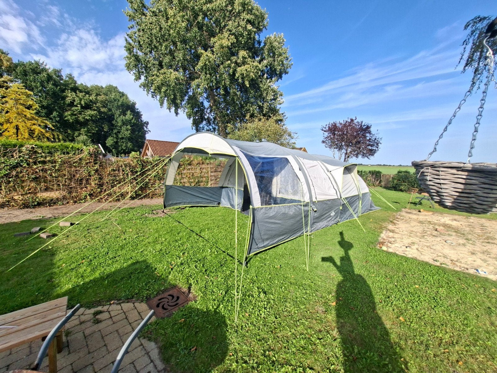 easy air 6, Caravans en Kamperen, Ophalen of Verzenden, Gebruikt, Tot en met 6