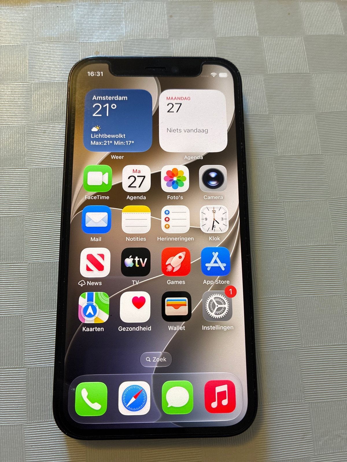 iPhone 12 Mini 128GB Zwart - 100% Batterijconditie, Telecommunicatie, Mobiele telefoons | Apple iPhone, 128 GB, IPhone 12 Mini