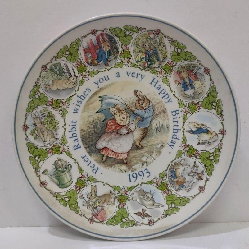 BEATRIX POTTER Etruria dinerbord 1993 Engeland, Verzamelen, Ophalen of Verzenden, Zo goed als nieuw, Gebruiksvoorwerp
