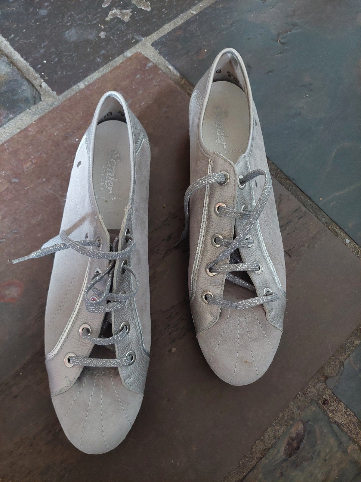 Sermier Select sneakers - Maat 9/10 - Grijs/Zilver, Ophalen of Verzenden, Gedragen