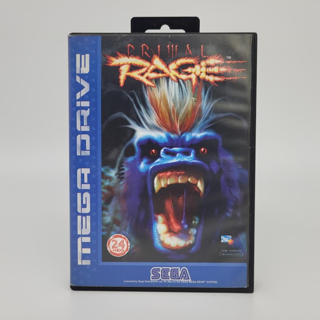 Primal Rage - SEGA Mega Drive - Complete - PAL, Spelcomputers en Games, Games | Sega, Gebruikt, Mega Drive, Vechten, 2 spelers