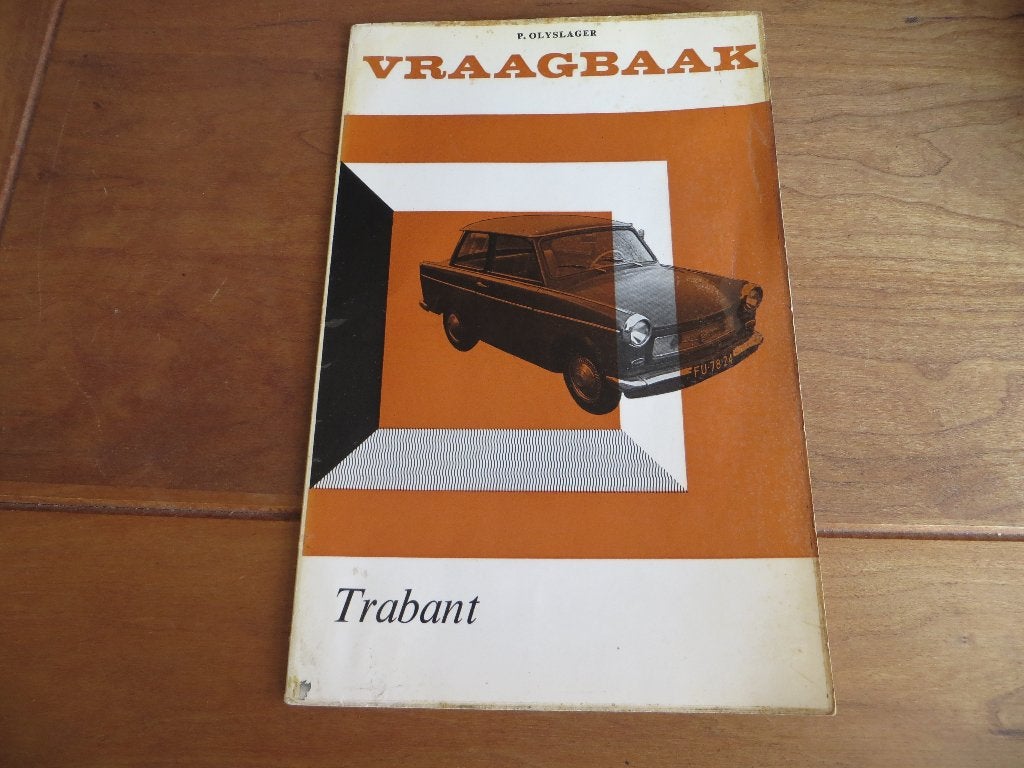 Vraagbaak Trabant P 601, Trabant P 600 stationcar af 1964, Ophalen of Verzenden